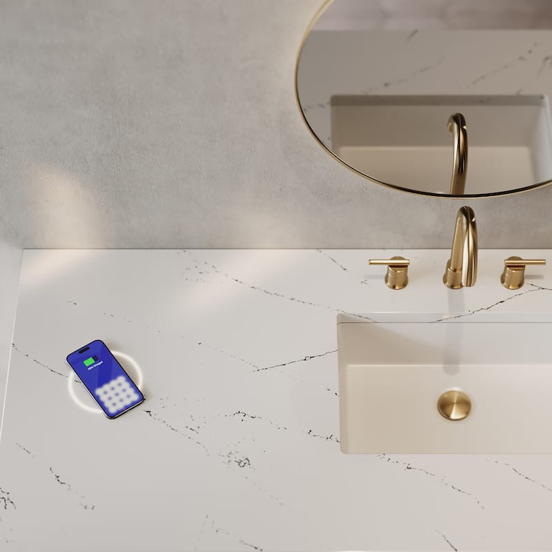 James Martin Vanities 330-V60S-FENC Breckenridge 60" Free Standing