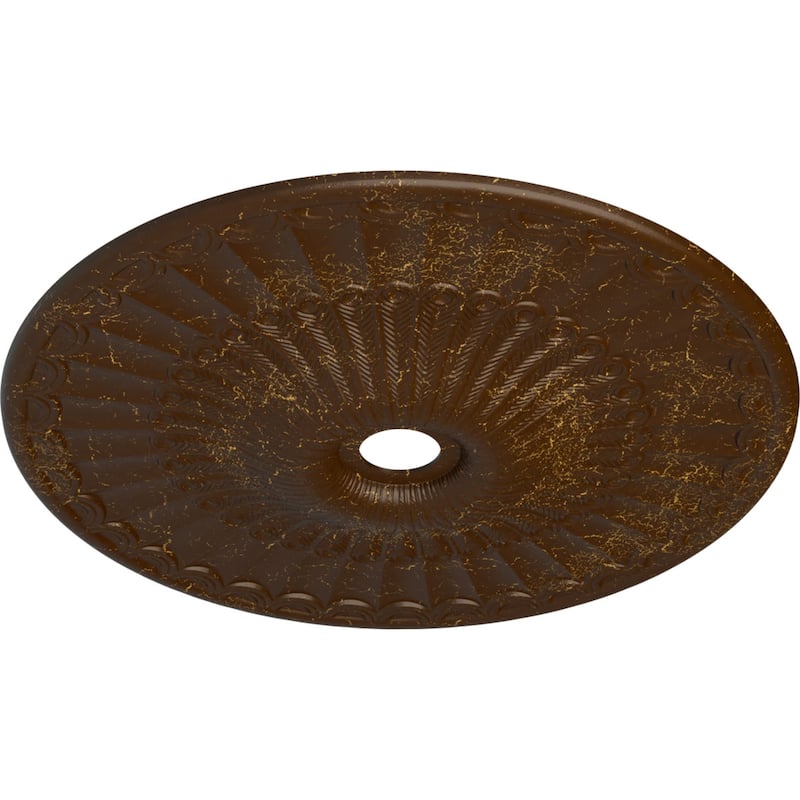 36 5/8"OD x 3 5/8"ID x 2 3/8"P Galveston Ceiling Medallion