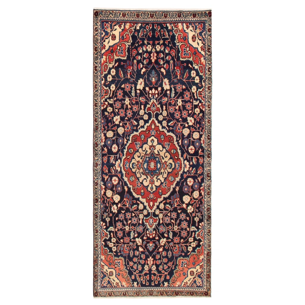 Anadol Navy Rug 3'6" x 8'10" - 3'6 x 8'10