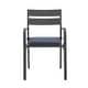 preview thumbnail 12 of 45, Outdoor Stackable Aluminum Dining Chair with Cushion (Set of 4)