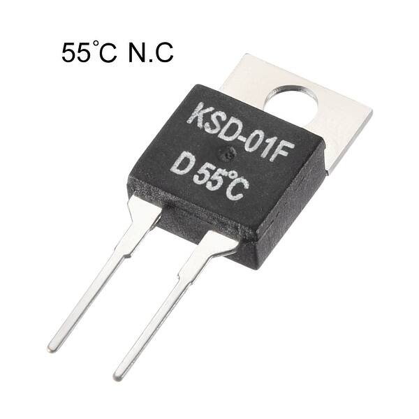 Ksd 01f Thermostat Temperature Controller 55 Ae N C Normal Close 2pcs Overstock