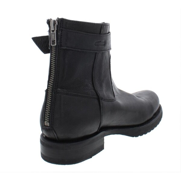 frye biker boots womens