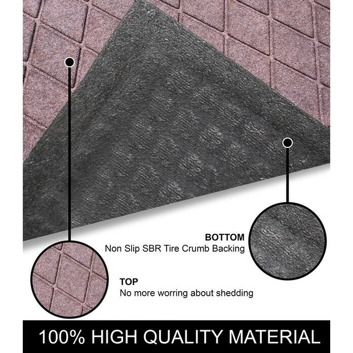 A1HC Water retainer Indoor/Outdoor Doormat, 24" x 36"