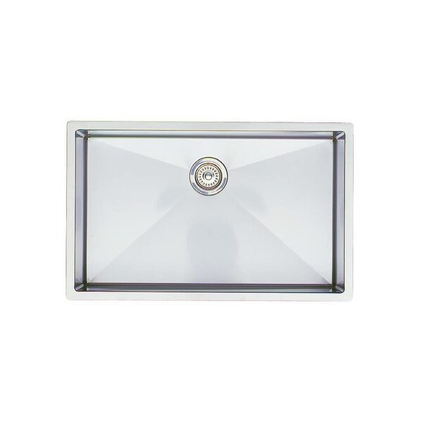 Blanco 513686 Precision Single Basin Stainless Steel Kitchen Blanco 513686 Precision Single Basin Stainless Steel Kitchen Sink 32 X 20 Satin