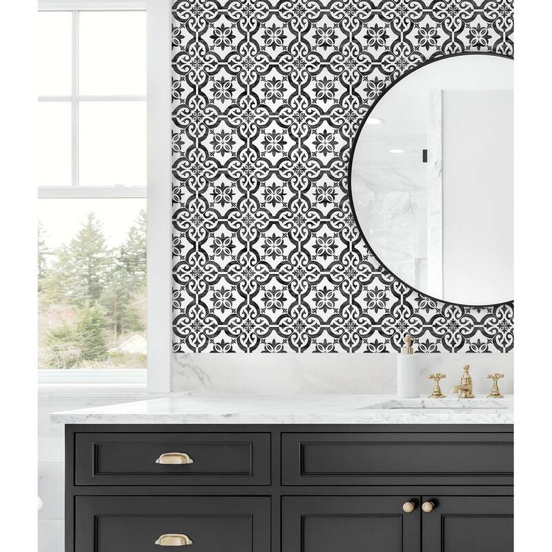 Luxe Haven Porto Tile Peel and Stick Wallpaper
