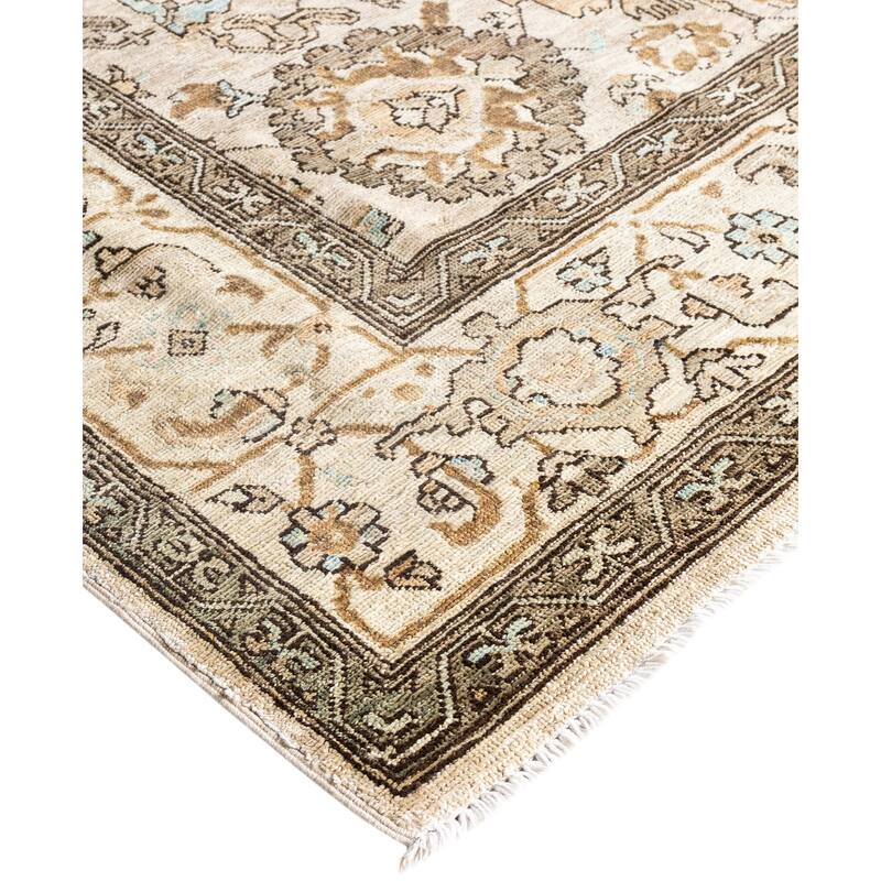 Serapi One-of-a-Kind Hand-Knotted Area Rug - Ivory - 7' 9" x 10' 3"