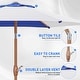 preview thumbnail 111 of 111, Autlaycil 7.5FT Patio Umbrella with Tilt and Crank
