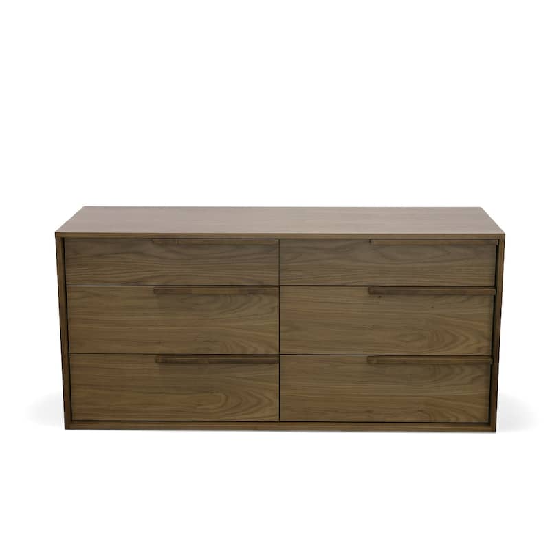 Modrest Amberlie Modern Walnut Dresser