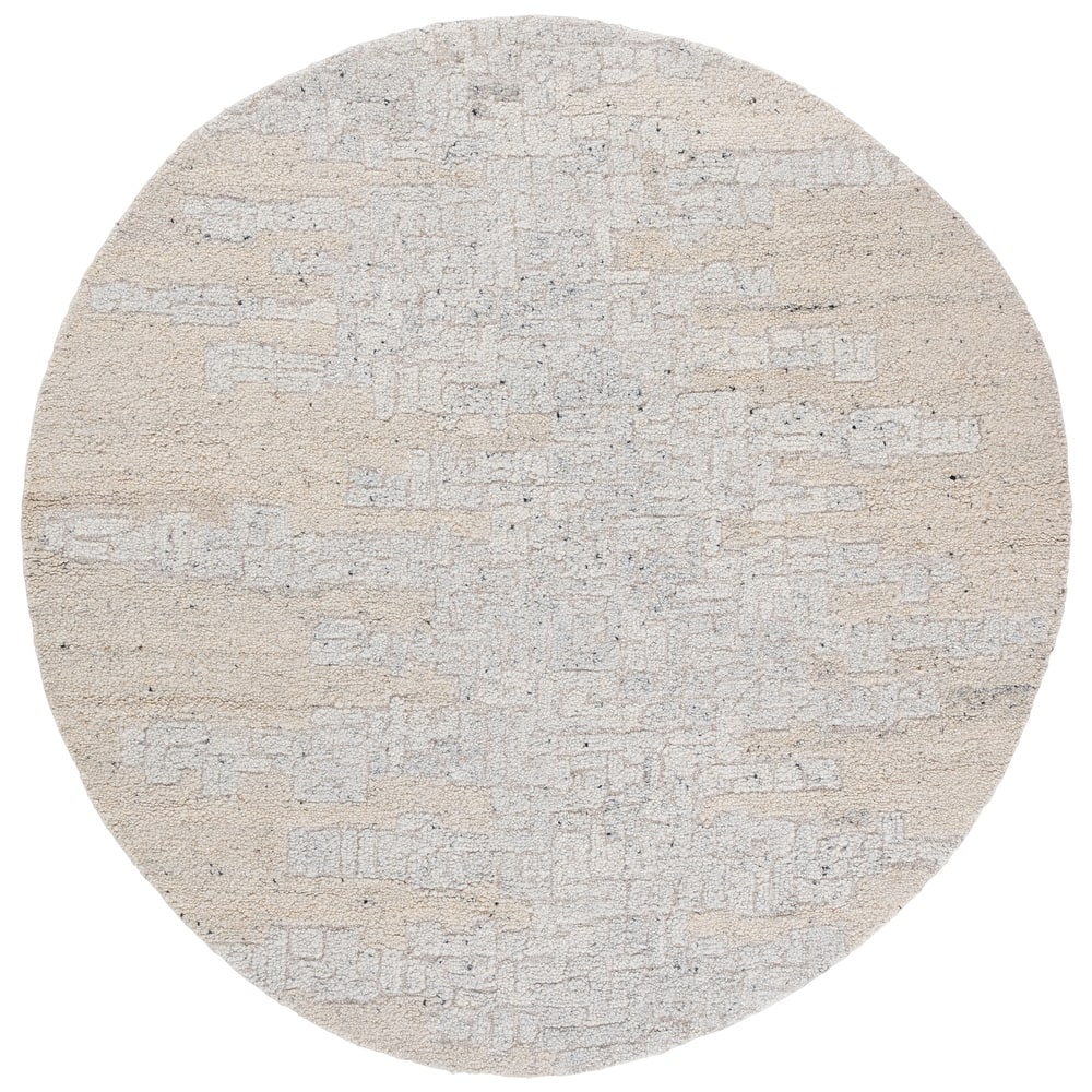 SAFAVIEH Handmade Harvest Hyra Modern Contemporary Wool Rug