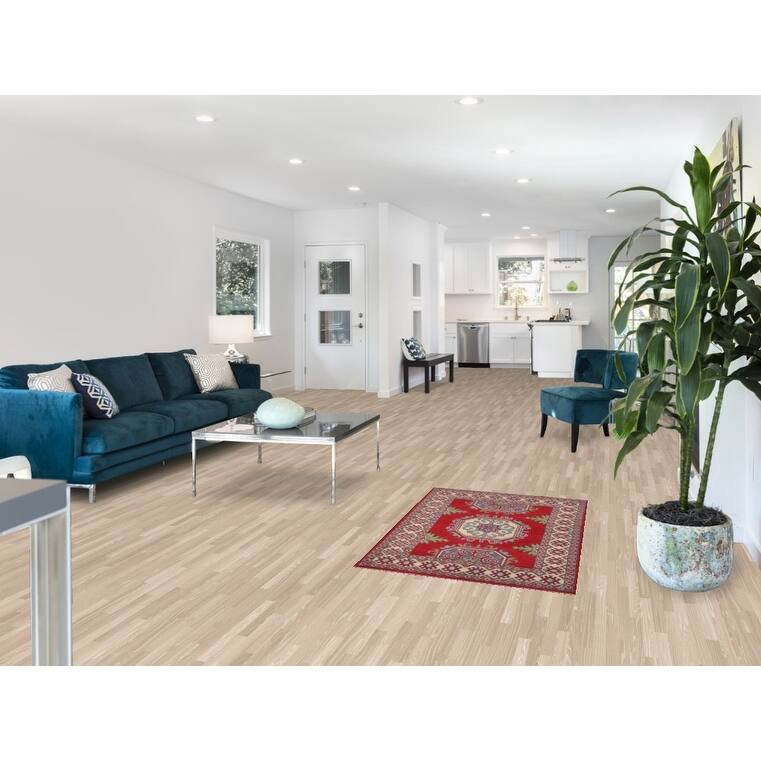 Red Kazak Accent Rug Handmade Traditional Wool Carpet - 2'7" x 4'0"