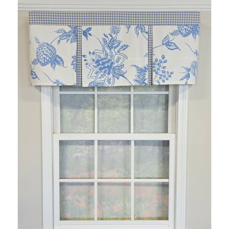 RLF Home Natalia Pleated Valance