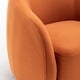 preview thumbnail 32 of 107, SEYNAR Modern Glam Velvet Upholstered 360 Degree Swivel Accent Armchair Set of 2