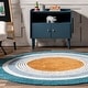 preview thumbnail 6 of 37, Nuloom Nydia SpinClean Circular Kids Machine Washable Area Rug
