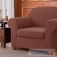 preview thumbnail 60 of 91, Subrtex Stretch Spandex 2-piece Armchair Slipcover Furniture Protector