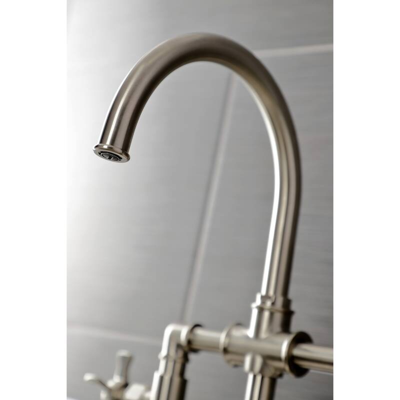 Kingston Brass Hamilton Bridge Kitchen Faucet