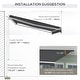 preview thumbnail 5 of 32, Outsunny 10' x 8' Electric Awning, Retractable Awning, UV Protection Sun Shade Shelter with Remote Controller