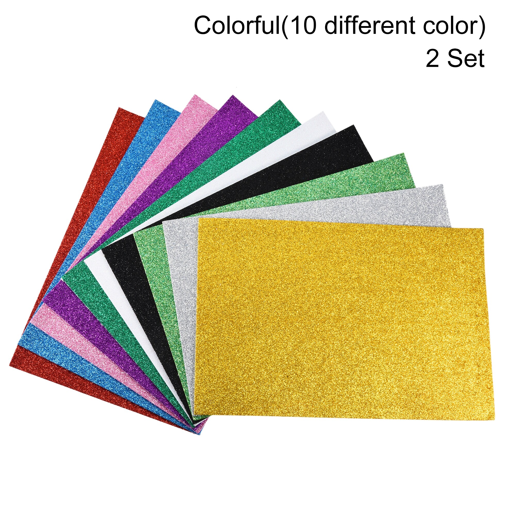 10/20/40pcs 7.8x11.8 Inch Eva Foam Paper Colorful Eva Foam Sheets