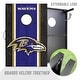 preview thumbnail 4 of 5, Baltimore Ravens NFL Compact 2x3 Tailgate Cornhole Board Set