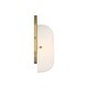 preview thumbnail 2 of 3, Minka Lavery 3701 Heathcote 10" Tall Bathroom Sconce with Etched Glass