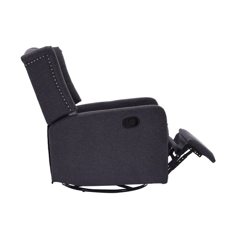 360 Degree Swivel Nursery Rocking Chair