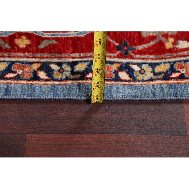 Vegetable Dye Heriz Serapi Oriental Area Rug Hand-knotted Wool Carpet - 8'4" x 11'0"