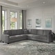 preview thumbnail 32 of 35, Stockton 110W L Shaped Sectional Couch by Bush Furniture