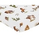 preview thumbnail 3 of 4, Sweet Jojo Designs Western Cowboy Boy Fitted Crib Sheet - Wild West Southern Charm Country South Horse Steer Cow Farm Animal Tan