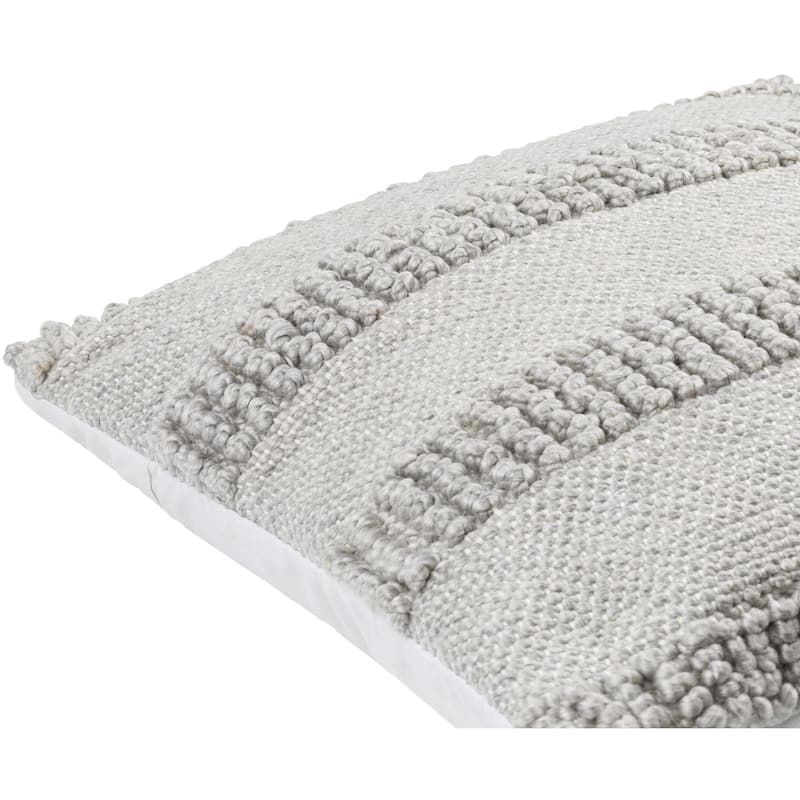 Dalea Textured Recycled PET Throw Pillow