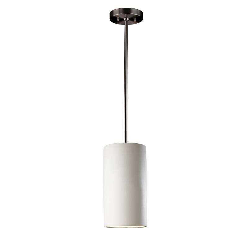 Justice Design Group Large Cylinder Pendant - Rigid Stem