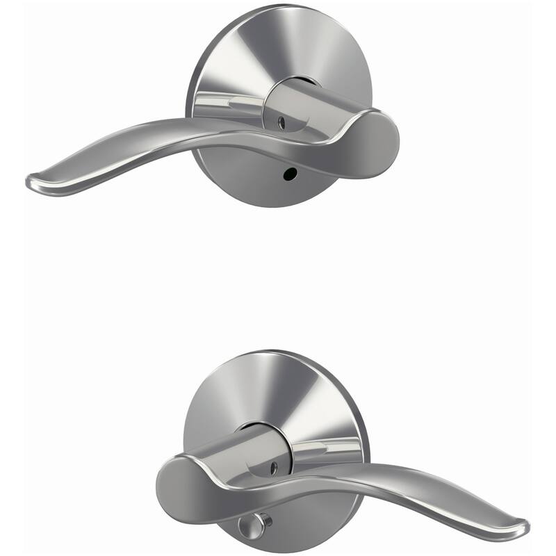 Schlage Custom Pennant Passage or Privacy Door Lever Set with Kinsler