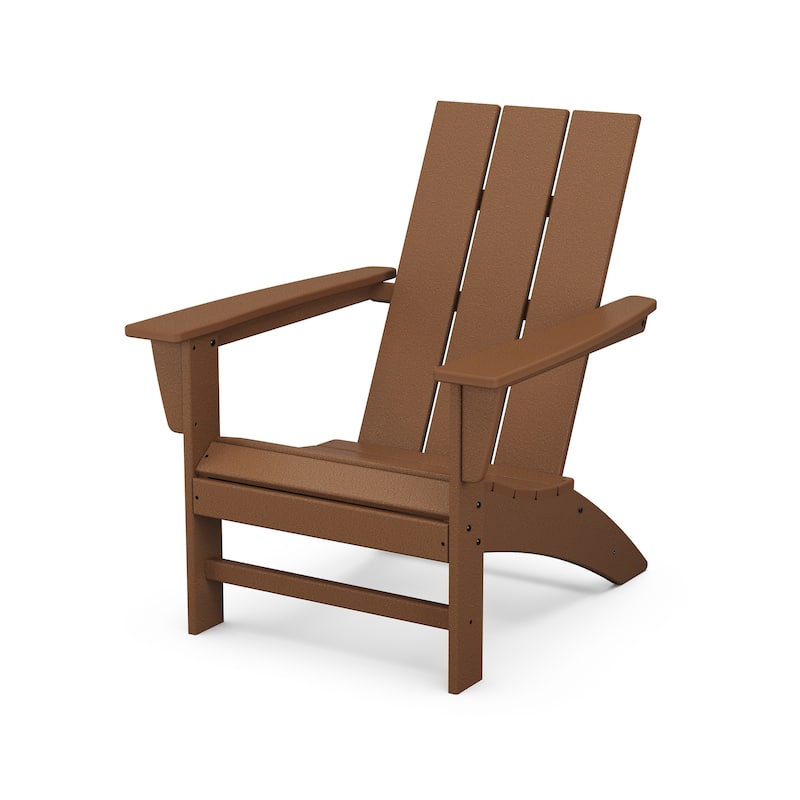 POLYWOOD Modern Outdoor Adirondack Chair