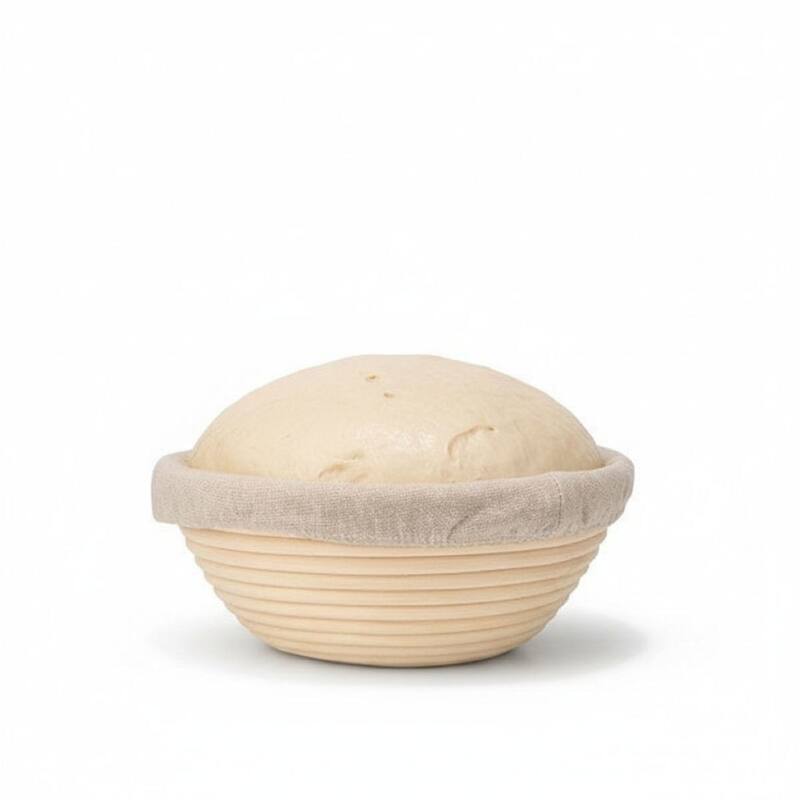 Nambe Breaking Bread Proofing Basket and Bread Mold - 3.5 inch by 8.6 inch