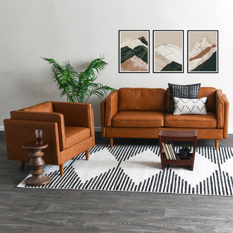 Slatted Solid Wood Stool With Storage Shelf