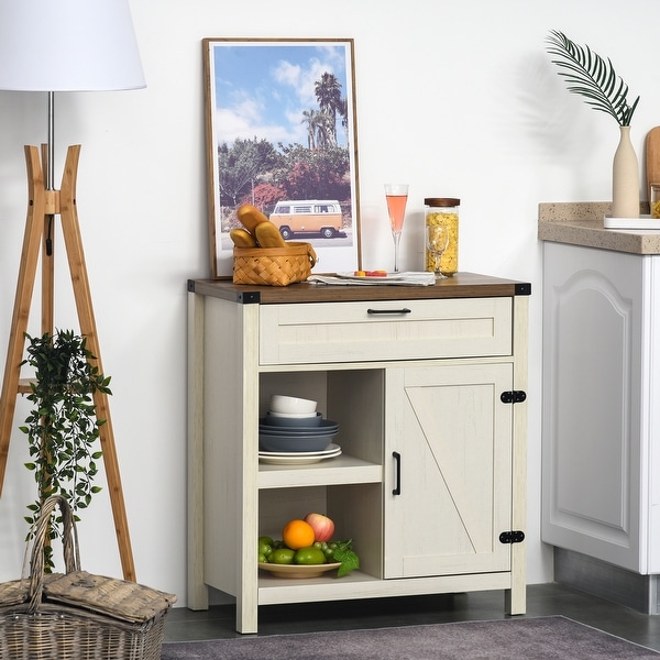 Small buffet top with drawers