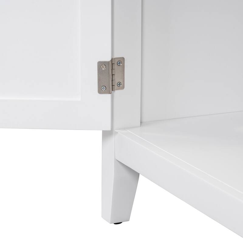 30 in. W x 18.3 in. D x 32.5 in. H Freestanding Bath Vanity Cabinet with Ceramic Sink Top