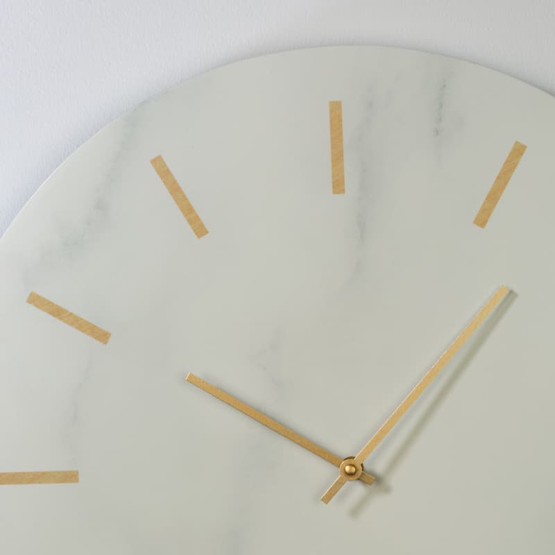 Faux Marble Wall Clock