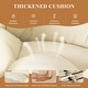 preview thumbnail 8 of 44, Oversized Indoor Outdoor Royal Papasan Rocking Chair, Patio Egg Rocker with Cushions, 450 lb Capacity