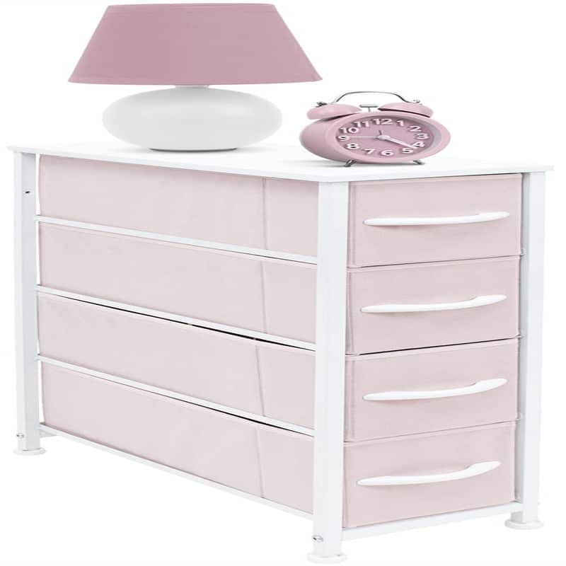 Narrow Dresser with 4 Drawers