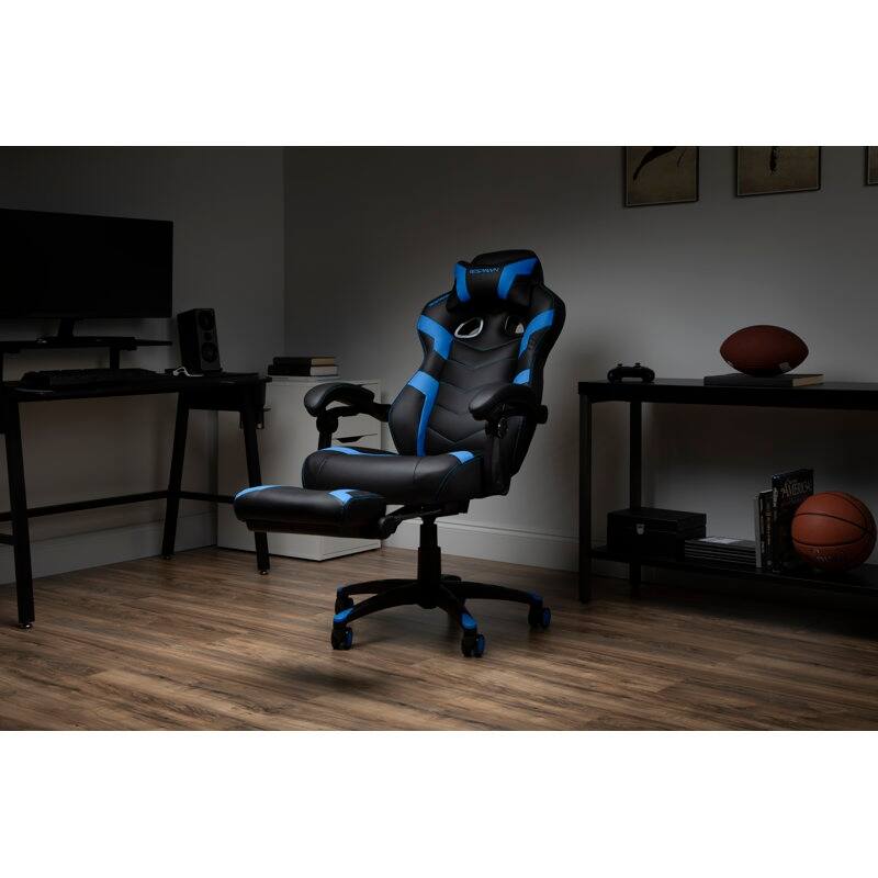 RESPAWN 110 Pro Gaming Chair - Gaming Chair with Footrest, Ergonomic Computer Desk Chair
