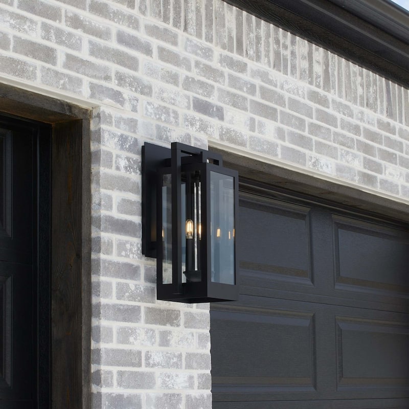 Quorum International 736-15 Marco 15" Tall Outdoor Wall Sconce