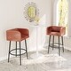preview thumbnail 10 of 8, Horbat Barstool Brown