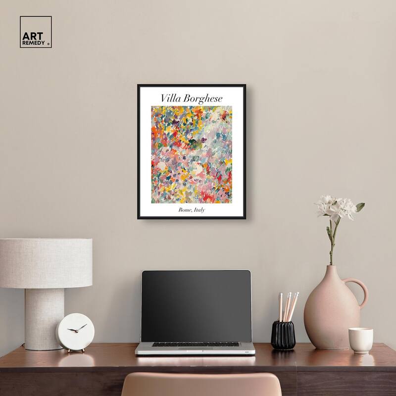 Villa Borghese Canvas by Art Remedy