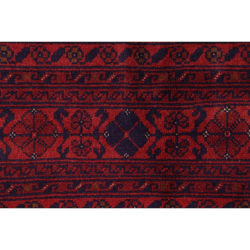 Southwestern Biljik Khal Mohammadi Aviana Red/Blue Rug - 5'10'' x 7'6''