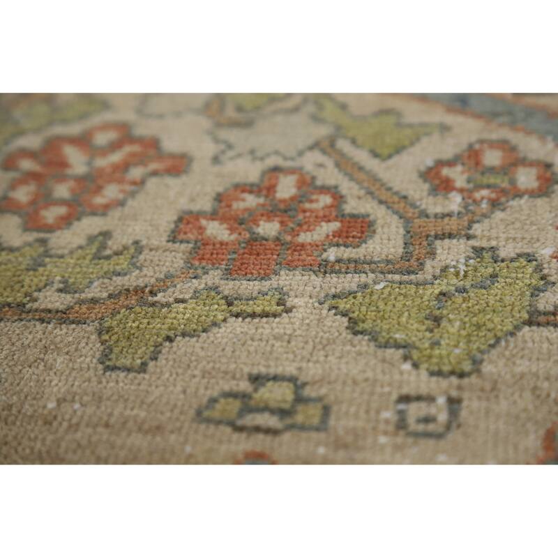 Hand Knotted Oriental 100% Wool Carpet Traditional All-Over Brown Bakhtiari Area Rug - 16' 2'' X 12' 2''