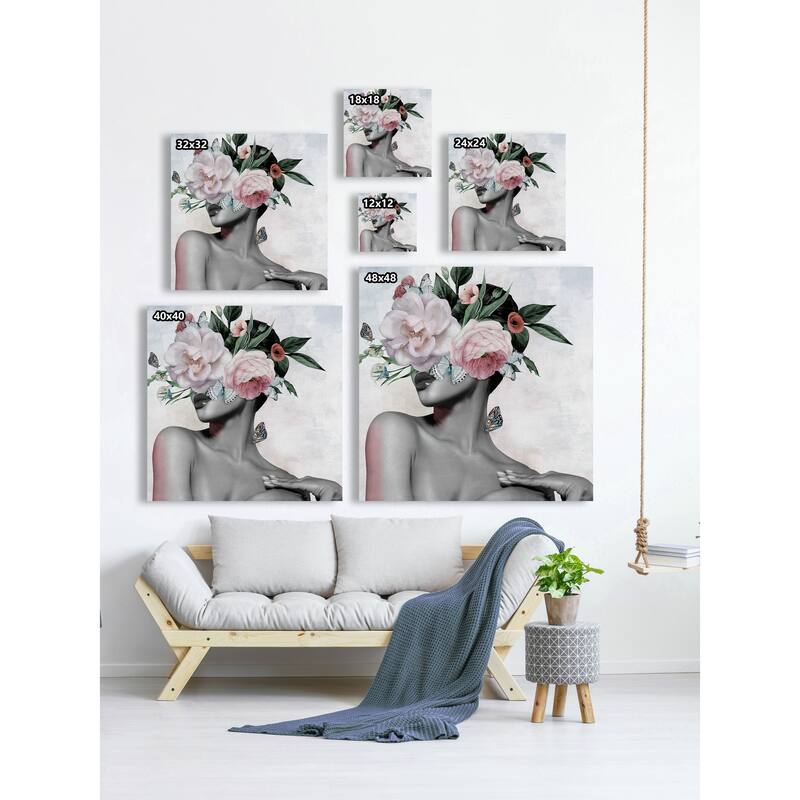 'I Am Beautiful' Painting Print on Wrapped Canvas