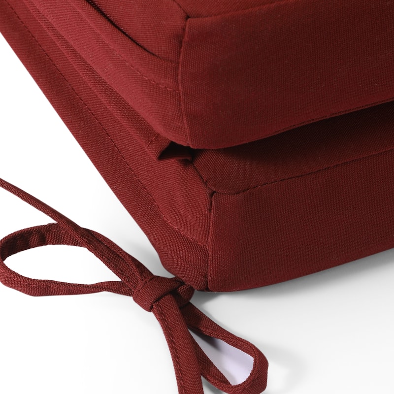 Laguna All Weather Poly Outdoor Adirondack Chair Seat And Back Cushion (Cushions Only)