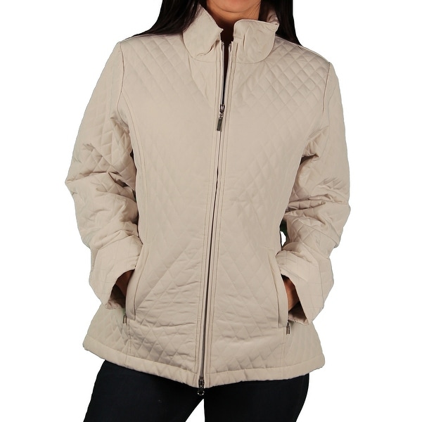 Vantage Misses Quilted Car Coat