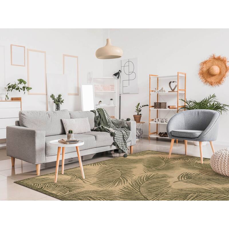 Liora Manne Carmel Fronds Indoor/Outdoor Rug