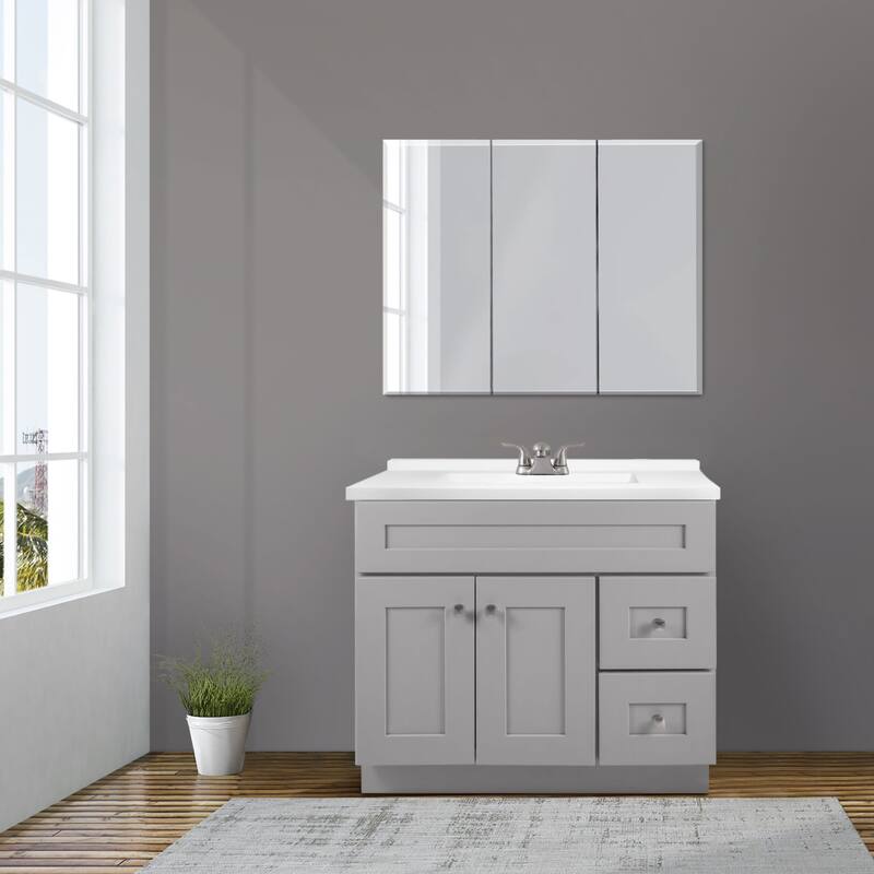 Design House 216218 Brookings 37" Free Standing Single Basin Vanity