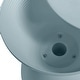 preview thumbnail 15 of 143, Boyd Round Side Table with Ribbed Design Base - Accent Hourglass End Table with Removable Lid for Living Room & Bedroom